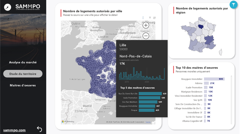 Construction de logements - SAMMPO
