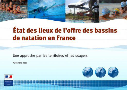Etat des lieux de l’offre des bassins de natation en France