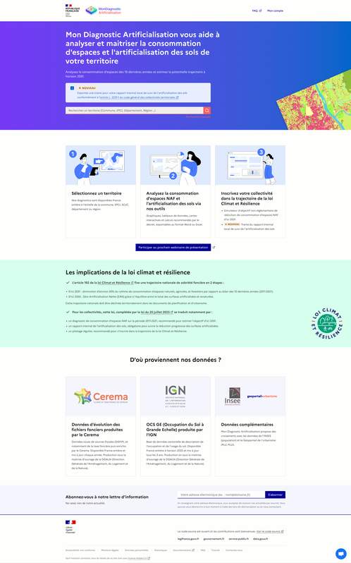 Mon Diagnostic Artificialisation