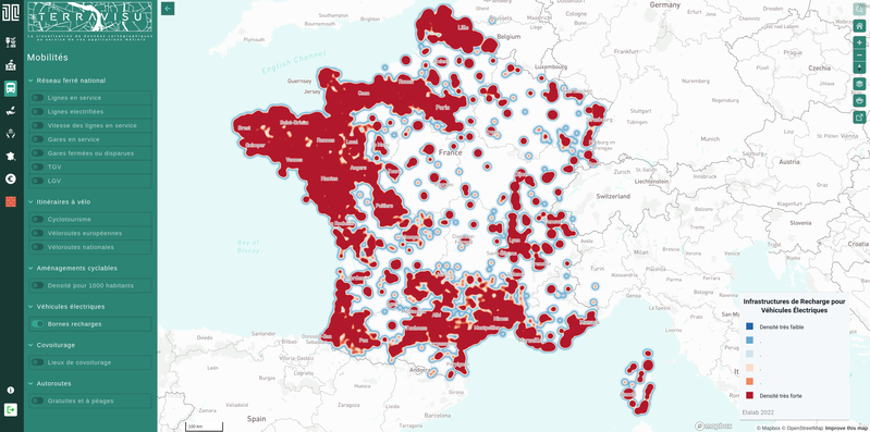 TerraVisu - Bornes de recharges pour véhicules électriques