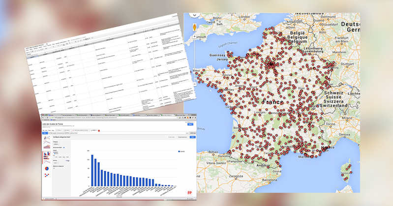 Débuter avec Google Fusion Tables et Open Data