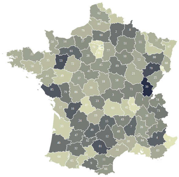 Visualisation Interactive de la Gravité des Accidents en France