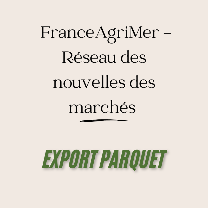 Cotations du réseau des nouvelles des marchés au format Parquet