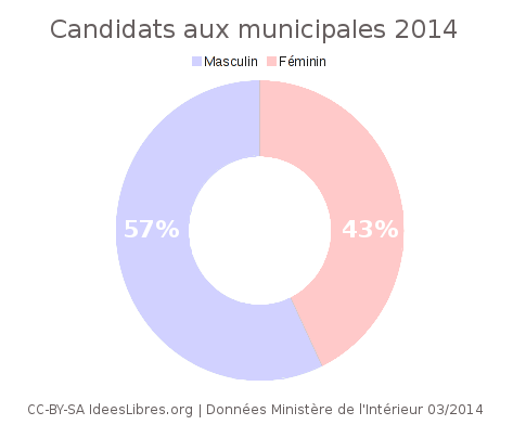 Nos candidats aux municipales 2014, nuances, prénoms et patronymes