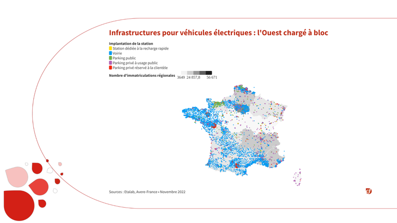 Entre zones blanches et tarifs opaques, une répartition très inégale des bornes de recharge pour voitures électriques