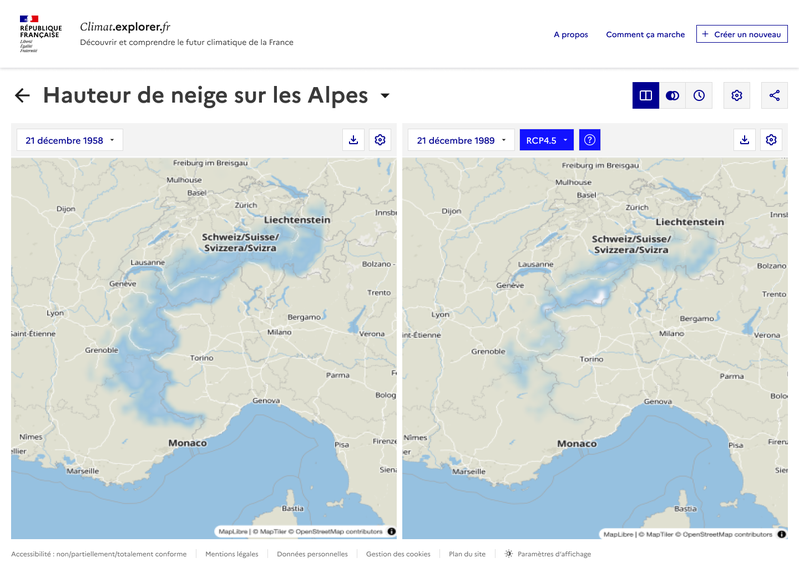 Explorateur de données climatiques