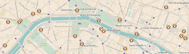 Tutoriel pour cartographier les Musées de France