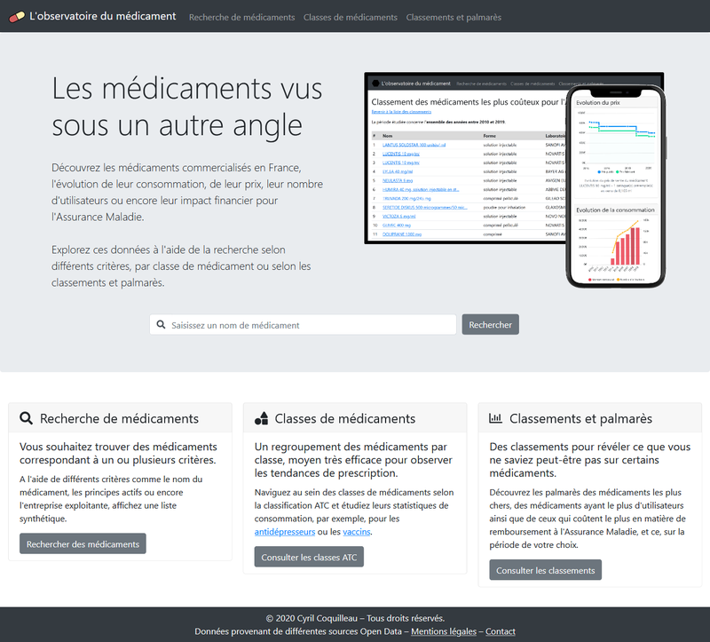 L'observatoire du médicament