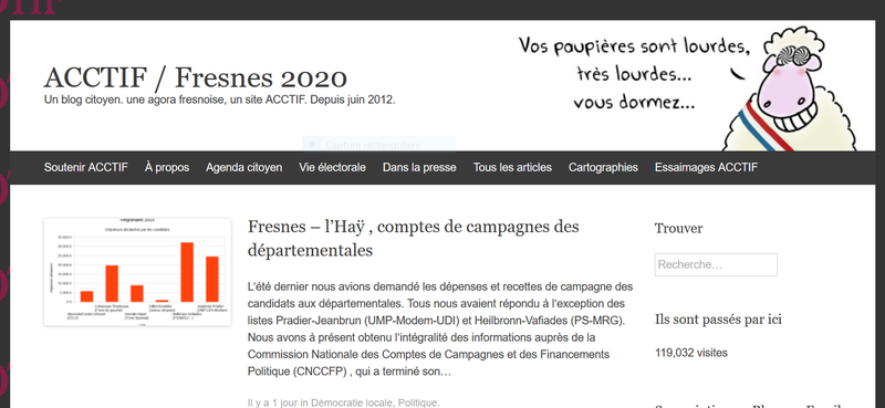 Fresnes – l’Haÿ , comptes de campagnes des départementales