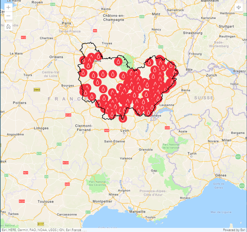 Donner son sang en Bourgogne-Franche-Comté