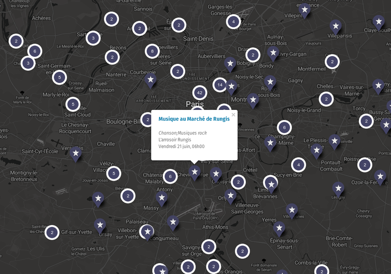 Fête de la musique 2019 sur OpenEventDatabase