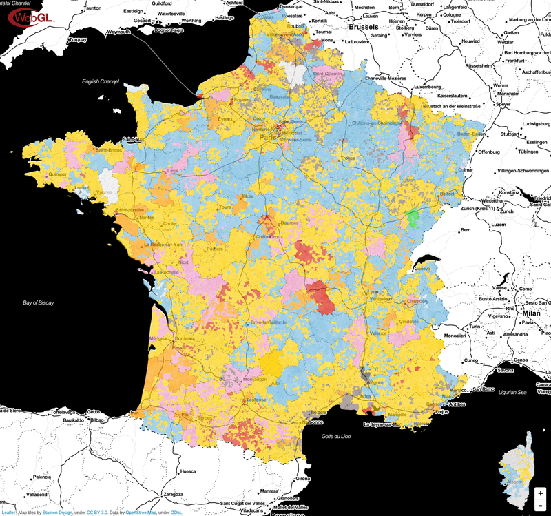Résultats élections législatives 2017 (tour 2)