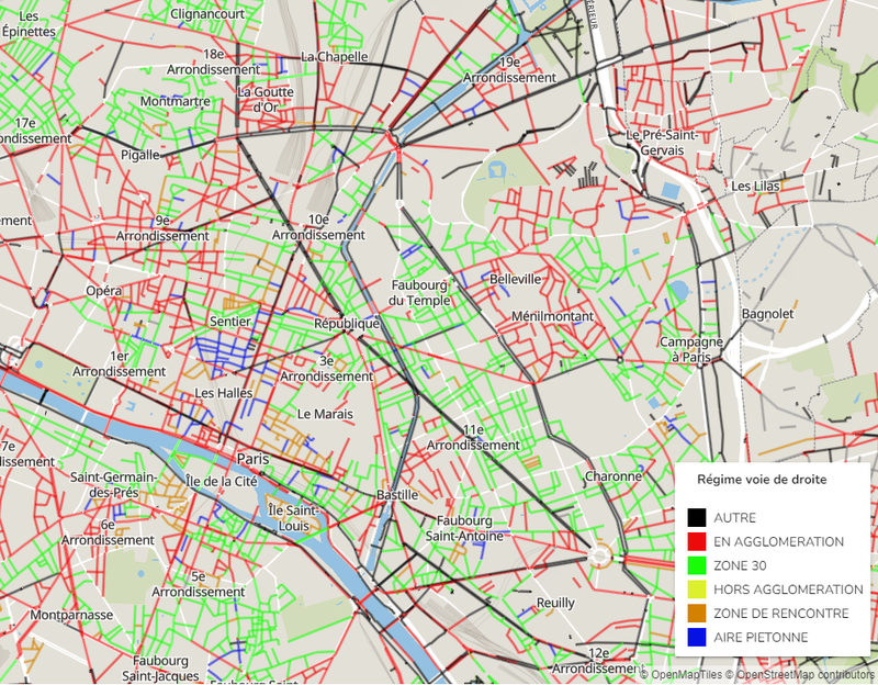 Aménagements cyclables