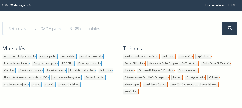 CADA.data.gouv.fr