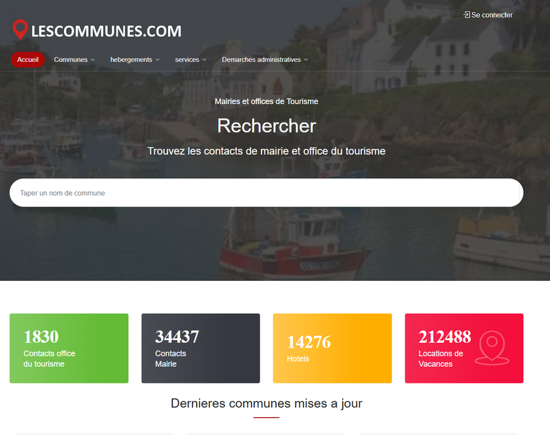 Mairies et Office de tourisme de France