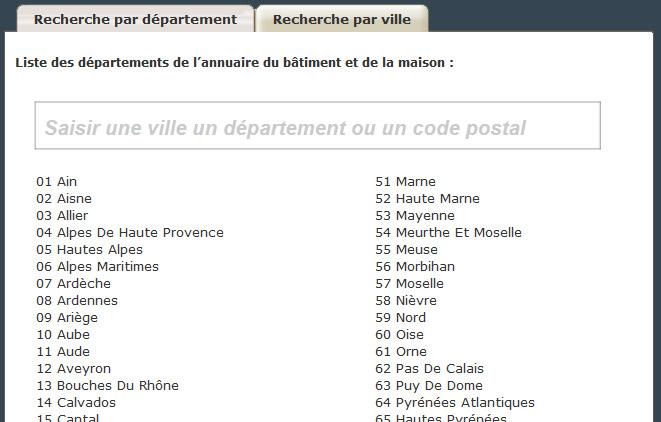 Les agences immobilières de France