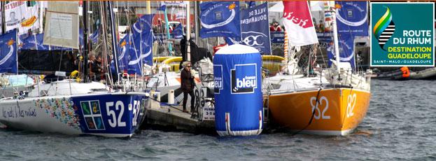 Carte interactive : où trouver les bateaux de la Route du Rhum à Saint-Malo ?
