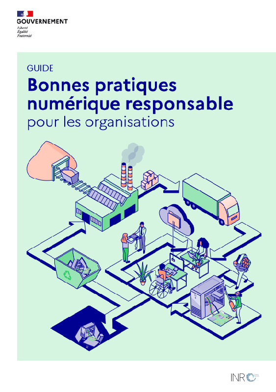 Guide de bonnes pratiques numérique responsable pour les organisations, mise en page en PDF