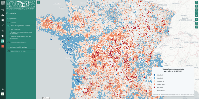 TerraVisu - Logements vacants