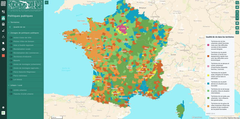 TerraVisu - Qualité de vie dans les territoires
