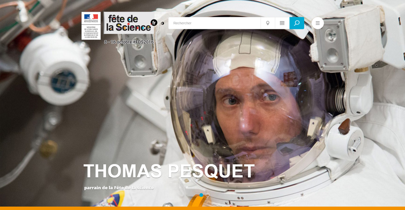 Site internet de la fête de la science