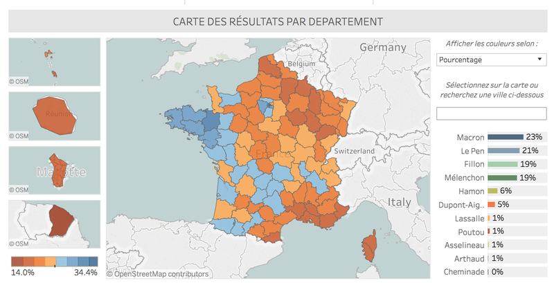 Résultats Présidentielle - 2017