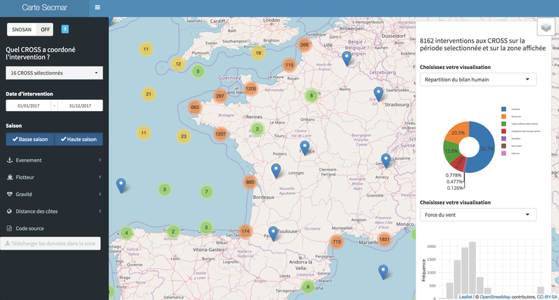 Cartographie interactive