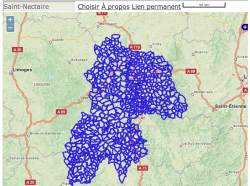 Carte des AOC/AOP