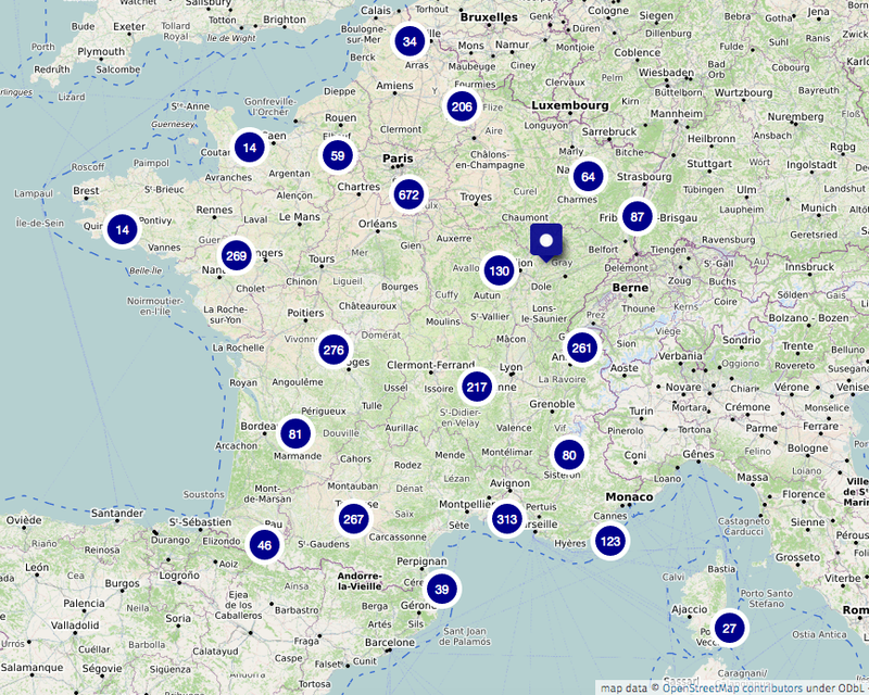 Carte des radars automatiques