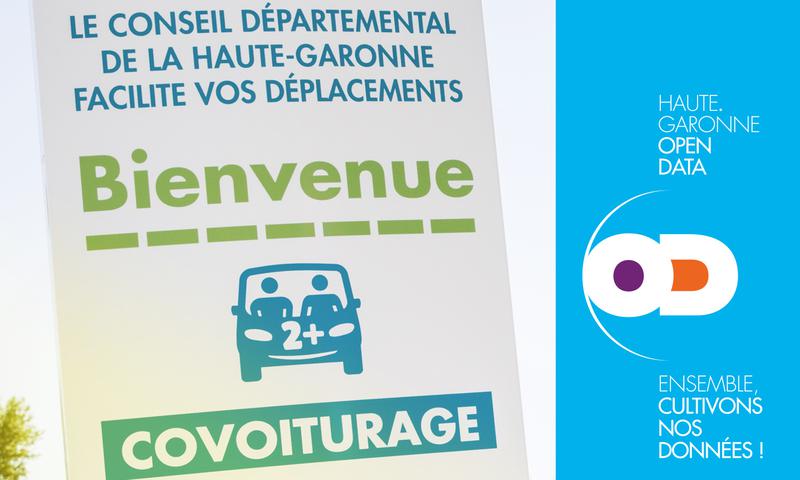 Les Aires de covoiturage en Haute-Garonne (dans la Base nationale des Lieux de covoiturage).