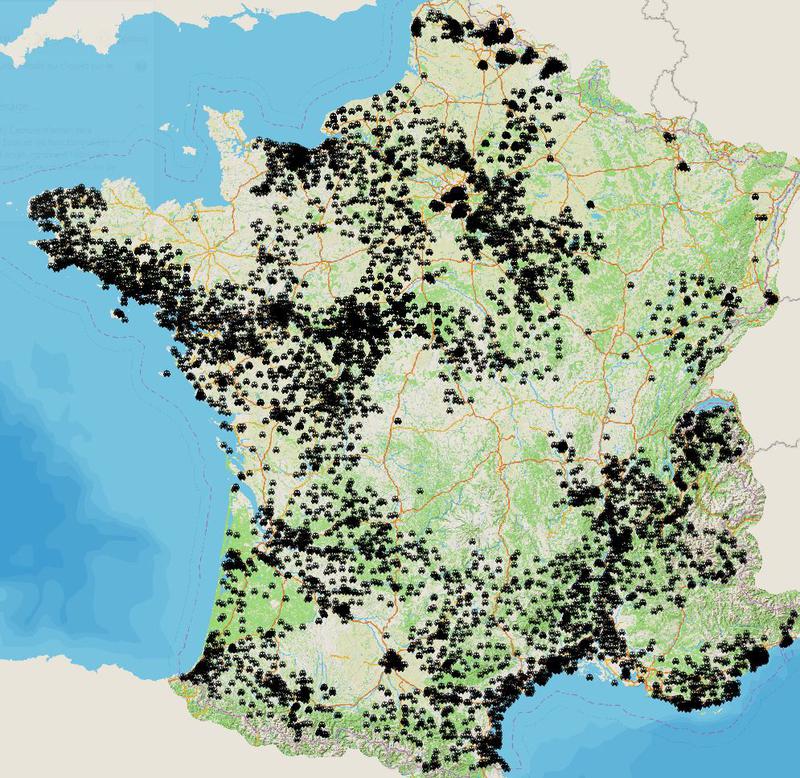 Les bornes de recharges pour véhicules éléctriques en France