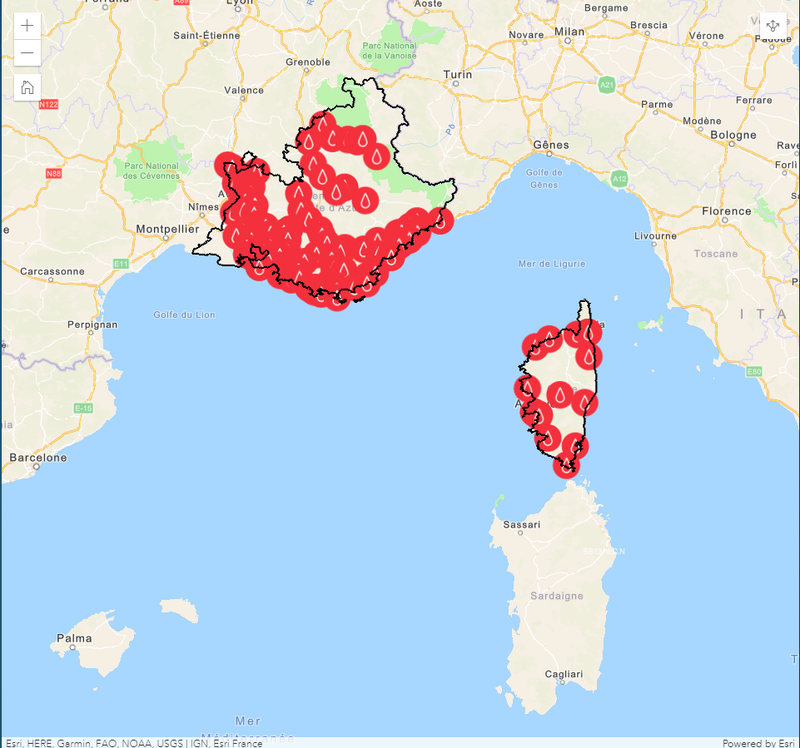 Donner son sang en Corse et dans le Région Sud