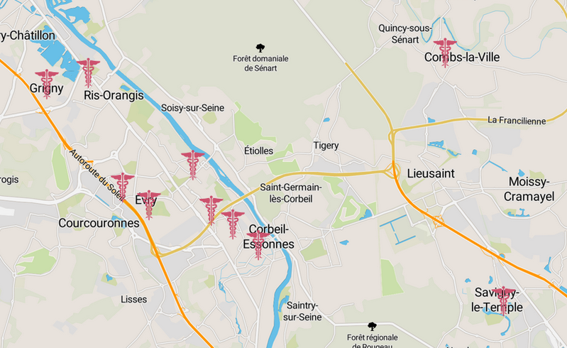 Centres de vaccination Covid-19 à Grand Paris Sud