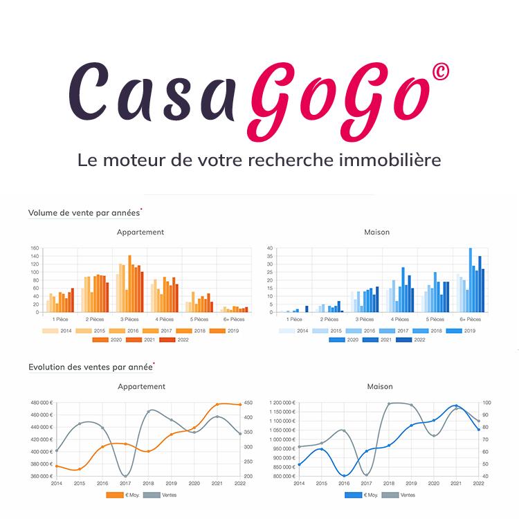 Satistiques des Ventes Immobilières de 2014 à 2023