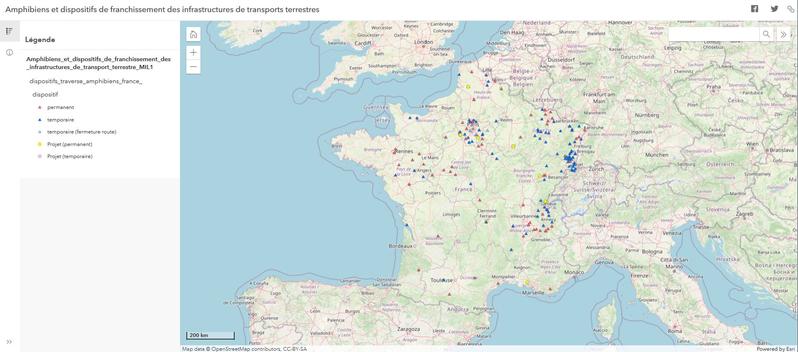 Amphibiens et dispositifs de franchissement des infrastructures de transports terrestres app