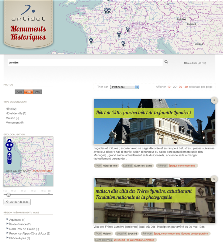 À la découverte des Monuments Historiques