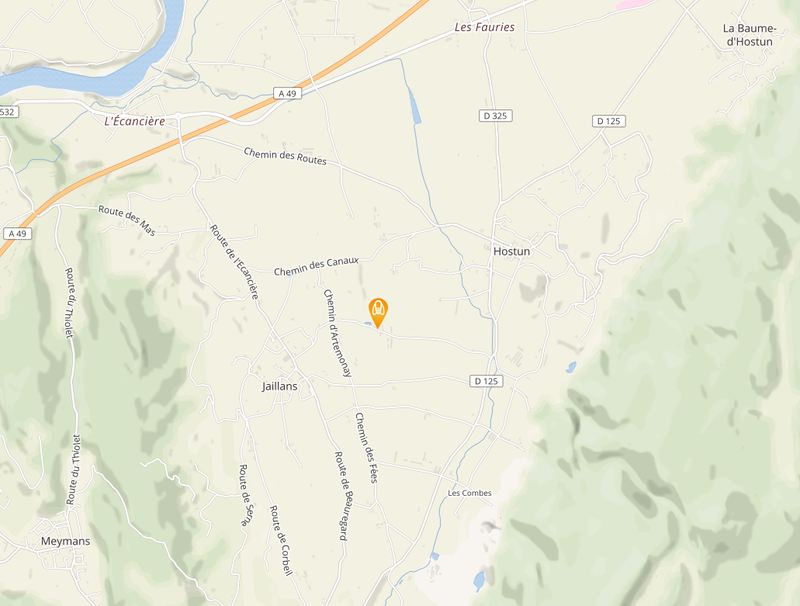 Carte interactive des hotspots Wifi Cigale