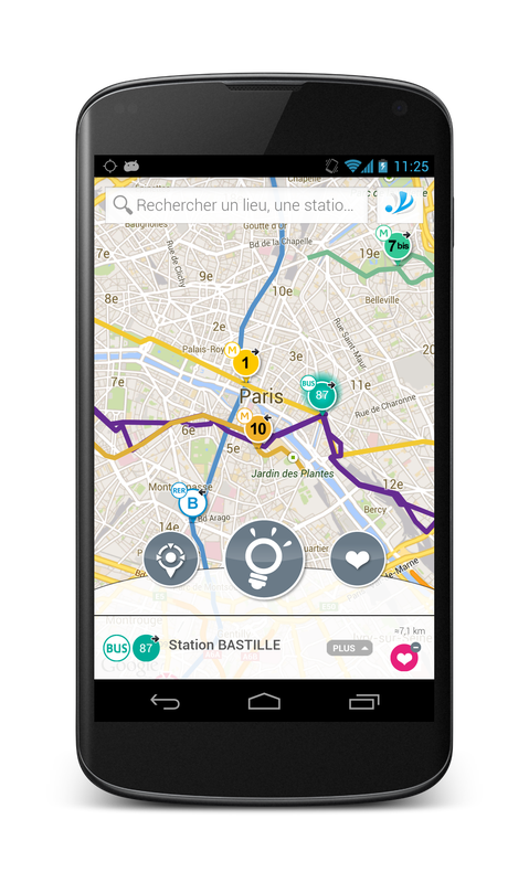 OpenParis, le plan interactif (application Android)