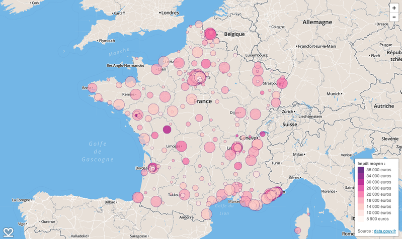 La France de l'ISF : où sont les contribuables les plus fortunés ?