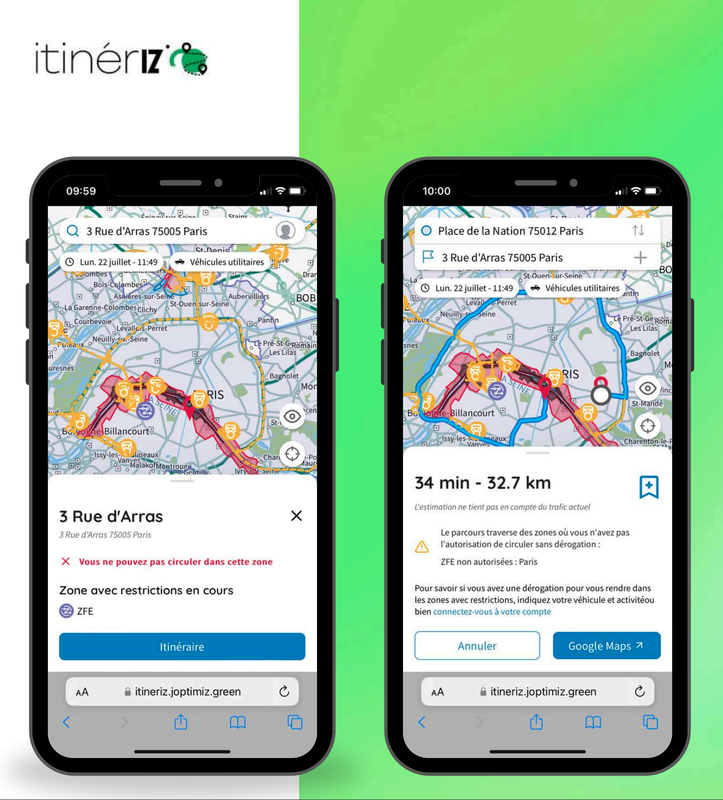 Itineriz - Déplacements professionnels JOP Paris 2024