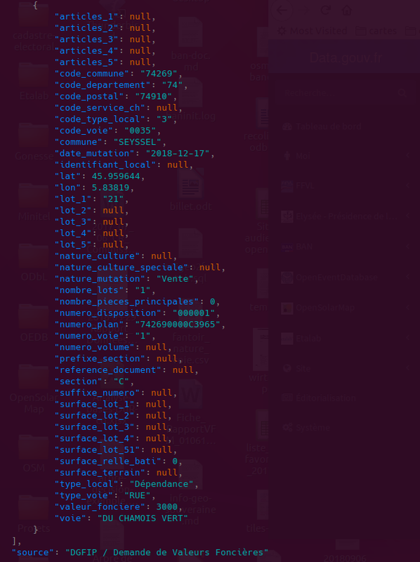 Micro-API DVF (Demande de Valeurs Foncières)
