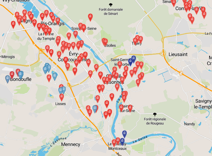 [Législatives 2024 / 2nd Tour] Résultats par bureau de vote sur le territoire de Grand Paris Sud
