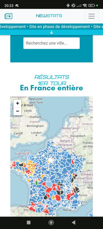 Résultats des élections législatives 2024 (1er tour) et liste des candidats au 2eme tour 