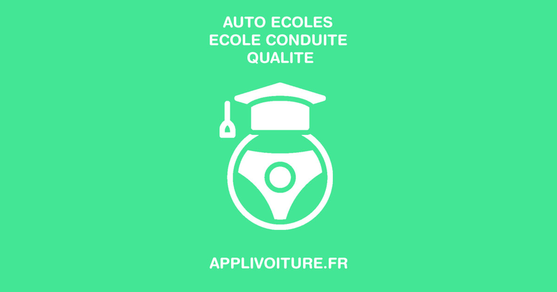 Carte des auto écoles en France pour le permis de conduire