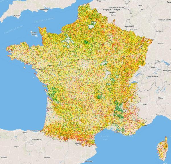 Contrôle qualité des limites administratives françaises dans OSM