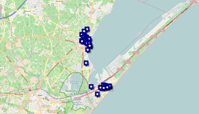 Visualisation - Equipements publics collectifs