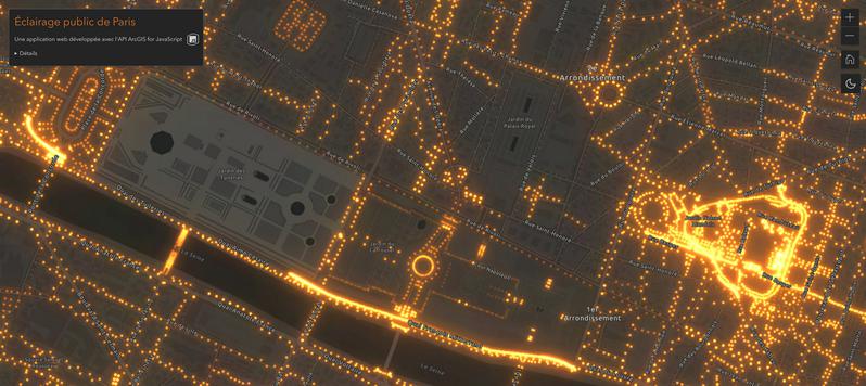 Éclairage public de Paris