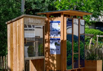 Réemploi à Issy : boîtes à livre et boîtes à dons