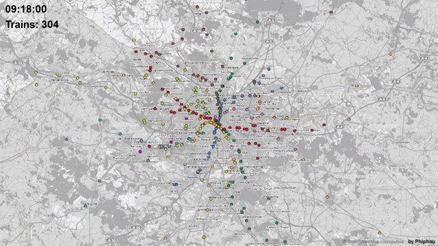 Un jour en Transilien