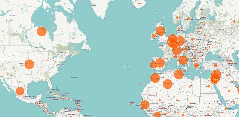 Les expatriés français s’installent surtout en occident : la carte de leur répartition